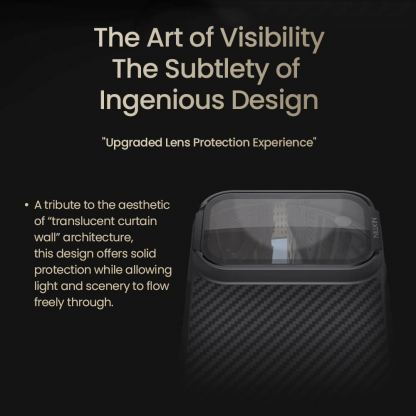 Хибриден удароустойчив кевларен кейс с MagSafe за iPhone 17 Pro Max - Nillkin CarboProp Aramid MagSafe Case (черен) 7