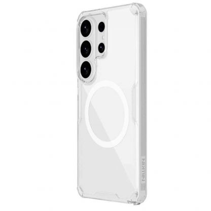 Хибриден удароустойчив кейс с MagSafe за Samsung Galaxy S26 Ultra - Nillkin Nature TPU Pro Magnetic Case (прозрачен) 2