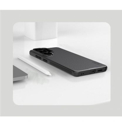 Хибриден удароустойчив кейс с MagSafe за Samsung Galaxy S26 Ultra - Nillkin Super Frosted Shield Pro Magnetic Case (черен) 7