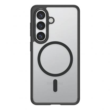 Хибриден кейс с висока степен на защита с MagSafe за Samsung Galaxy S26 - Spigen Ultra Hybrid MagSafe Case (черен-прозрачен) 3