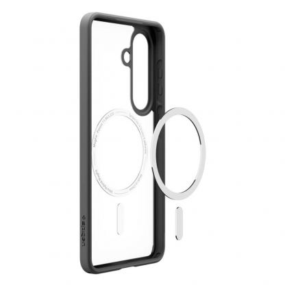 Хибриден кейс с висока степен на защита с MagSafe за Samsung Galaxy S26 - Spigen Ultra Hybrid MagSafe Case (черен-прозрачен) 9