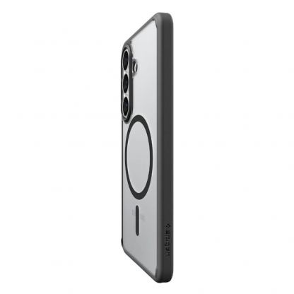 Хибриден кейс с висока степен на защита с MagSafe за Samsung Galaxy S26 - Spigen Ultra Hybrid MagSafe Case (черен-прозрачен) 10