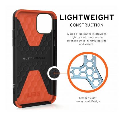 Urban Armor Gear Civilian - удароустойчив хибриден кейс за iPhone 11 Pro Max (зелен) 4