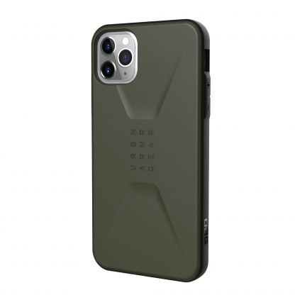 Urban Armor Gear Civilian - удароустойчив хибриден кейс за iPhone 11 Pro Max (зелен) 5