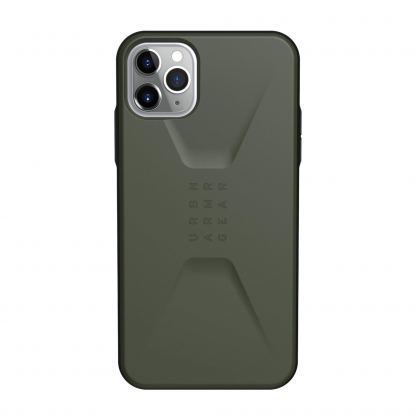 Urban Armor Gear Civilian - удароустойчив хибриден кейс за iPhone 11 Pro Max (зелен) 6