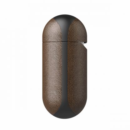 Nomad Leather Case - кожен (естествена кожа) кейс за Apple Airpods (тъмнокафяв) 6