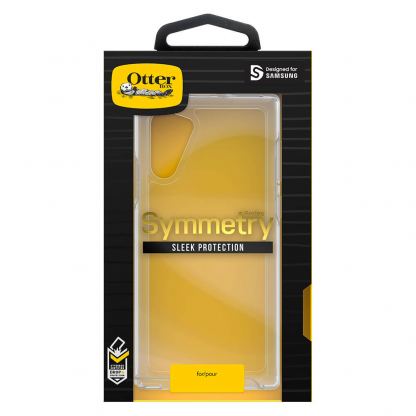 Otterbox Symmetry Series Case - хибриден кейс с висока защита за Samsung Galaxy Note 10 (прозрачен) 6