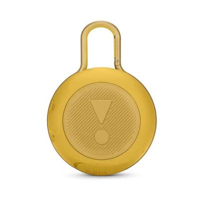 JBL Clip 3 - водоустойчив безжичен портативен спийкър (с карабинер) с микрофон за мобилни устройства (жълт)  4