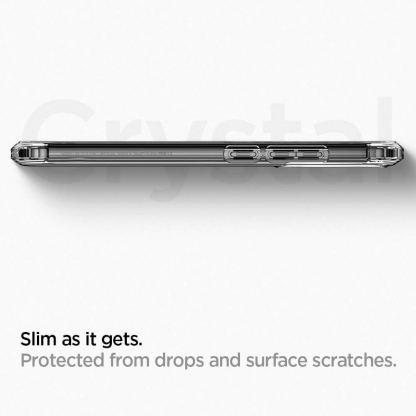 Spigen Crystal Shell Case - хибриден кейс с висока степен на защита за Xiaomi RedMi Note 8 (прозрачен) 9