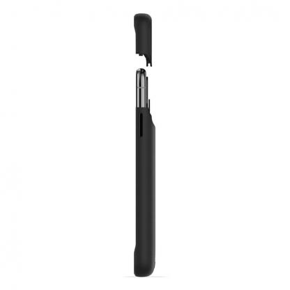 Mophie Power Case - удароустойчив кейс с вградена батерия 1720mAh и безжично зареждане за iPhone XS, iPhone X (черен) 9