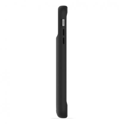 Mophie Power Case - удароустойчив кейс с вградена батерия 1720mAh и безжично зареждане за iPhone XS, iPhone X (черен) 10