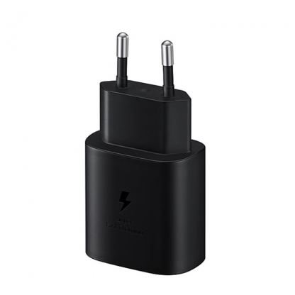 Samsung Power Delivery 3.0 25W Wall Charger EP-TA800EBE - захранване за ел. мрежа с технология за бързо зареждане с USB-C изход (черен) (bulk) 3