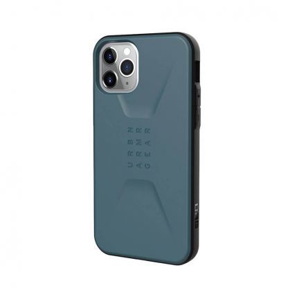 Urban Armor Gear Civilian - удароустойчив хибриден кейс за iPhone 11 Pro Max (син) 2