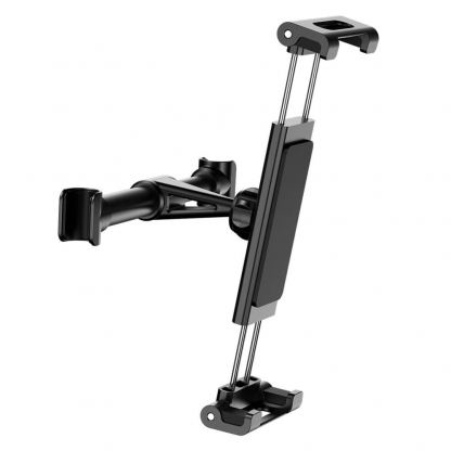 Baseus Backseat Car Mount Holder - поставка за смартфон или таблет за седалката на автомобил (черен) 3