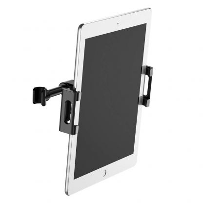 Baseus Backseat Car Mount Holder - поставка за смартфон или таблет за седалката на автомобил (черен) 4