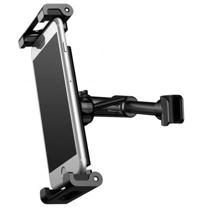 Baseus Backseat Car Mount Holder - поставка за смартфон или таблет за седалката на автомобил (черен) 5