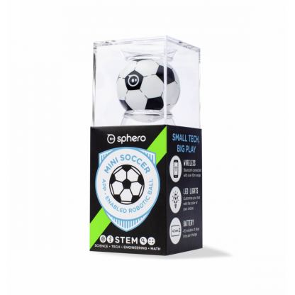 Orbotix Sphero Mini Soccer - дигитална топка за игри за iOS и Android устройства (бял) 2