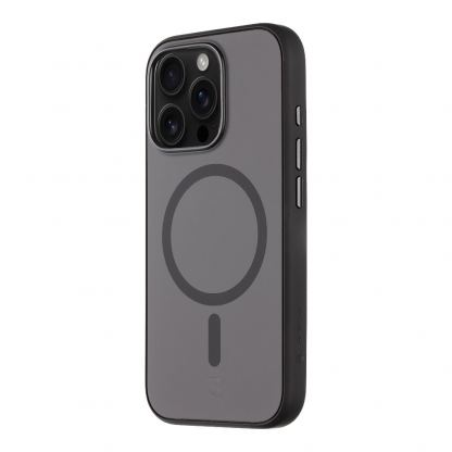 Хибриден удароустойчив кейс с MagSafe за iPhone 16 Pro Max - Tactical MagForce SmoothIsFast Cover (черен) 3