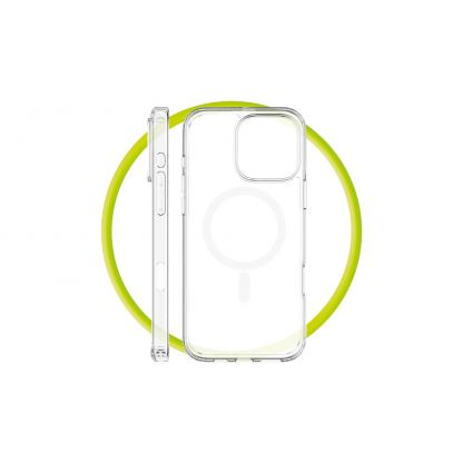 Хибриден кейс с най-висока степен на защита с MagSafe за iPhone 16 Pro Max - Mobile Origin Easy Hybrid MagSafe Case (прозрачен) 5