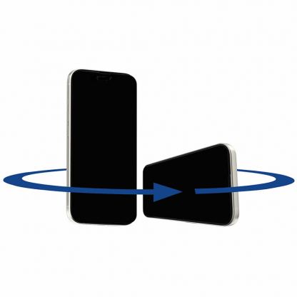 Калено стъклено защитно покритие с определен ъгъл на виждане на iPhone 16 Pro Max - ANANK 2.5D 1X Reinforced Privacy Screen Protector 3