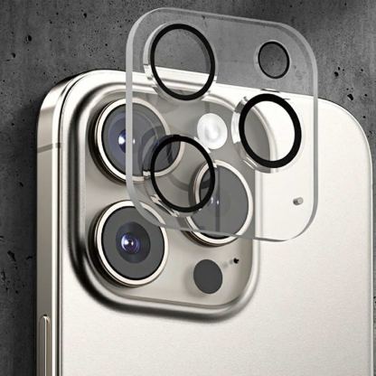 Стъклен протектор за камерата на iPhone 16 Pro, iPhone 16 Pro Max - ANANK Camera Guard Lens Protector 3