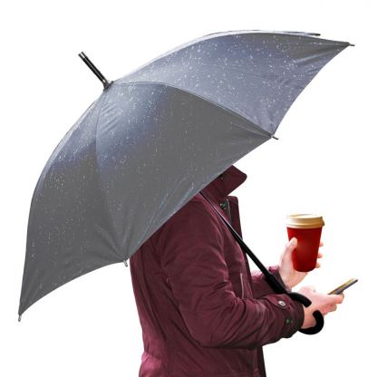 Platinet Handsfree Umbrella - чадър с удобна дръжка (черен) 2
