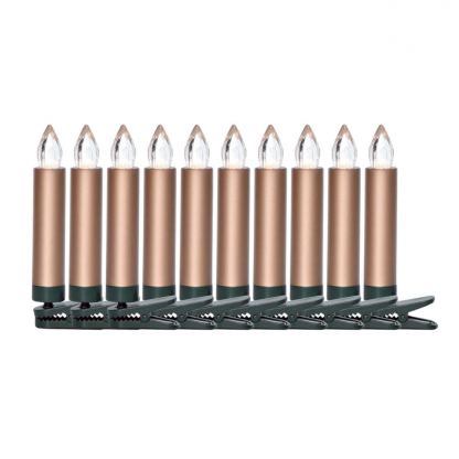 Platinet Mini LED Candle 10 Bulbs Battery - LED лампички, захранвани от AAA батерии и с дистанционно управление 6