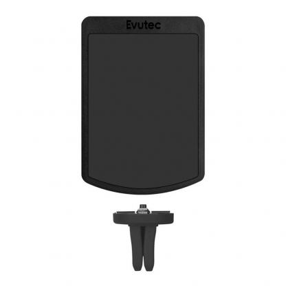 Evutec Ballistic Nylon + Vent Mount - хибриден TPU калъф с магнитна поставка за кола за iPhone 11 (черен)  4