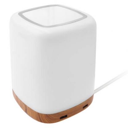 Macally Nightstand LED Light - настолна LED лампа с 4 х USB-A изхода за зареждане на мобилни устройства 9