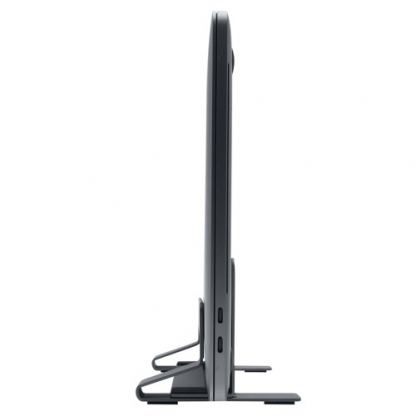 Macally Vertical Laptop Stand - вертикална стоманена поставка за MacBook и лаптопи (тъмносив)  6