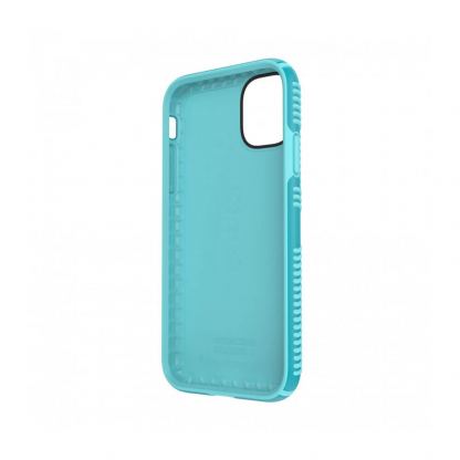 Speck Presidio Grip Case - удароустойчив хибриден кейс за iPhone 11 (син) 7