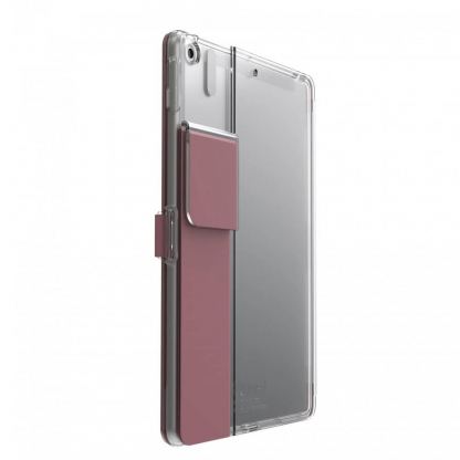 Speck Balance Folio Case - текстилен калъф и поставка за iPad 7 (2019) (розово злато) 3