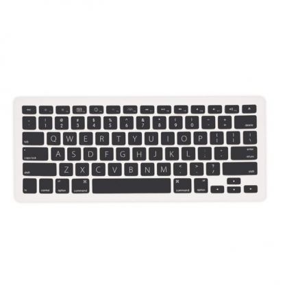 iLuv Silicon cover - силиконов протектор за MacBook клавиатури (черен)
