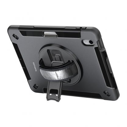 Удароустойчив калъф за iPad 10 (2022), iPad 11 (2025) - 4smarts Rugged Tablet Case Grip (черен) 4
