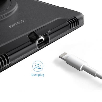Удароустойчив калъф за iPad 10 (2022), iPad 11 (2025) - 4smarts Rugged Tablet Case Grip (черен) 12