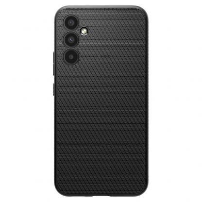 Силиконов (TPU) калъф с висока степен на защита за Samsung Galaxy A34 5G (черен-мат)  - Spigen Liquid Air Case 2