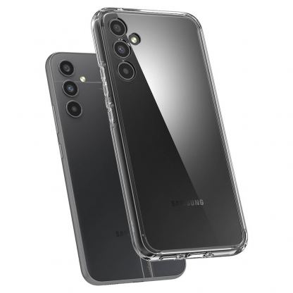 Хибриден кейс с висока степен на защита за Samsung Galaxy A34 5G - Spigen Ultra Hybrid Case (прозрачен) 6