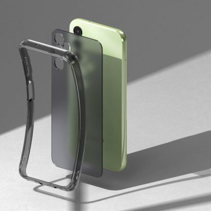 Хибриден удароустойчив кейс за Samsung Galaxy A14 5G - Ringke Fusion Matte Case (черен-мат) 7