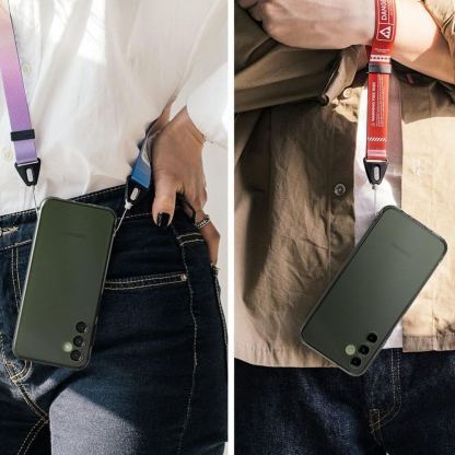 Хибриден удароустойчив кейс за Samsung Galaxy A14 5G - Ringke Fusion Matte Case (черен-мат) 8