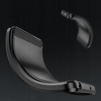 Тънък силиконов (TPU) калъф за Samsung Galaxy A34 5G - Tech-Protect Carbon Flexible TPU Case (черен) 5
