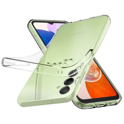 Тънък силиконов (TPU) калъф за Samsung Galaxy A14 5G (прозрачен)  - Spigen Liquid Crystal Case 4