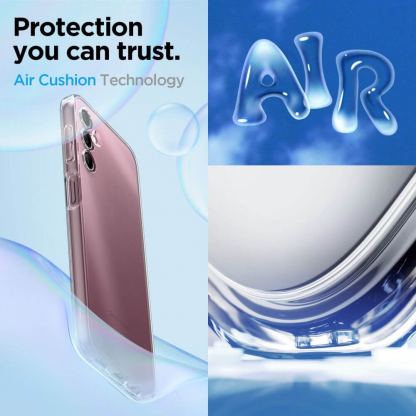 Тънък силиконов (TPU) калъф за Samsung Galaxy A14 5G (прозрачен)  - Spigen Liquid Crystal Case 7