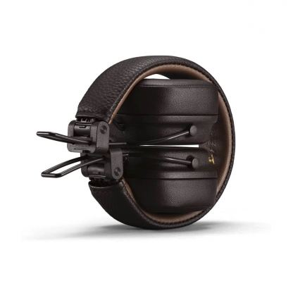 Безжични слушалки с микрофон за смартфони и мобилни устройства - Marshall Major IV Bluetooth (кафяв) 6