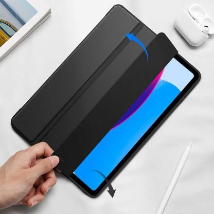 Силиконов кейс и поставка за iPad 10 (2022), iPad 11 (2025) (черен)  - Tech-Protect Smartcase 5