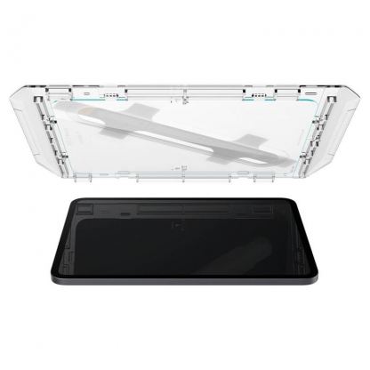 Висококачествено стъклено защитно покритие за дисплея на iPad 10 (2022), iPad 11 (2025) - Spigen Tempered Glass GLAS.tR EZ Fit (прозрачно) 4