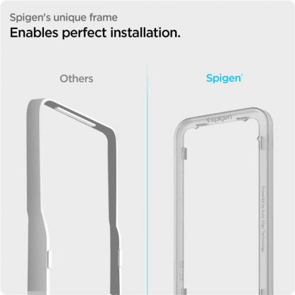 2 броя калени стъклени защитни покрития за дисплея на Samsung Galaxy A73 5G - Spigen Glass.Tr Align Master Tempered Glass 2 Pack (прозрачен) 3