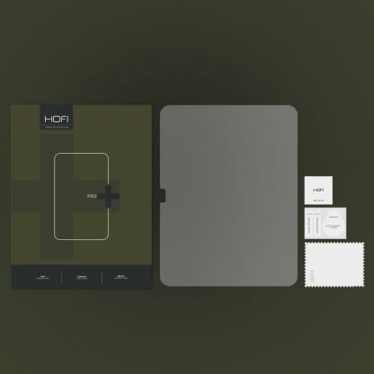 Калено стъклено защитно покритие за дисплея на iPad 10 (2022), iPad 11 (2025) - Hofi Glass Pro Plus Tempered Glass 2.5D (прозрачен) 5