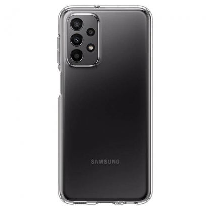 Тънък силиконов (TPU) калъф за Samsung Galaxy A23 5G (прозрачен)  - Spigen Liquid Crystal Case 4