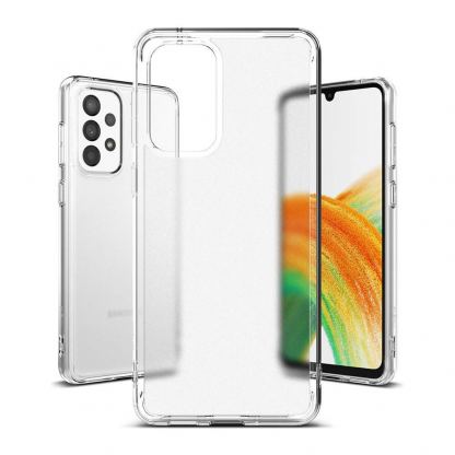 Хибриден удароустойчив кейс за Samsung Galaxy A33 - Ringke Fusion Matte Case (прозрачен-мат) 2