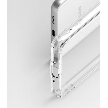 Хибриден удароустойчив кейс за Samsung Galaxy A33 - Ringke Fusion Matte Case (прозрачен-мат) 6